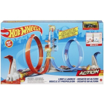 Autorada keerise ja mudelautoga Hot Wheels