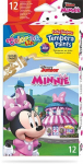 Temperav&auml;rvid tuubis Colorino Disney Junior Minnie, 12 v&auml;rvi x 12 ml