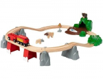 Raudteega rongikomplekt Brio Forest Animals, 33988