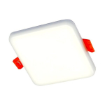 Sisseehitatud neljakandiline LED-paneel Ronda 8 W