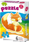 Puzzle loomad (6 erinevat)