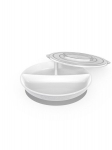Taldrik, kolm osa Twistshake, 6 + kuud, white