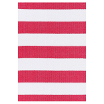 Narma kahepoolne plasticWeave&trade; plastikvaip Birkas, punane/valge 70 x 350 cm