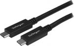 50 cm USB-C kuni USB-C kaabel - STARTECH - Kahekordne varjestus - 4K tosupported - Andmeedastuskiirus 10 Gbps