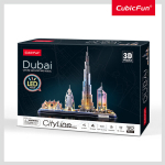 CUBICFUN City Line 3D-pusle LED-ga Dubai
