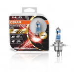 Autopirnid Osram H4 200 60/55W 12V Night Breaker +200% P43T, 2 tk