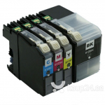 Analoog tintide komplekt Brother LC129XL / LC125XL (BK/C/M/Y)