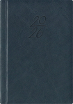 P&auml;ev A6, k&otilde;vak&ouml;ide, kunstnahast kaaned (TUMESININE), Day A6, Teacher's book, fake leather covers (DARK BLUE)