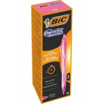 Geelpliiats Bic Gel Quick Dry, roosa, 12 tk