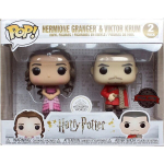 POP eksklusiivne m&auml;ngufiguuride komplekt 2tk Harry Potter hermione ja Krum Yule