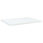 vidaXL riiuliplaadid 4 tk, valge, 40x30x1,5 cm, puitlaastplaat