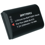 Aku DMW-BLK22 S5, S5II, GH6 t&auml;ielikult dekodeeritud (2280mAh)