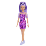 Barbie&reg; Fashionistas&reg; nukk lilla kleidiga HBV12