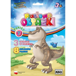 Liivamaalid - Dinosaurused 3 mustrit