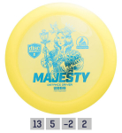 Discgolfi ketas Distance Driver MAJESTY Active Premium Yellow