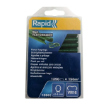 Mesh staples - RAPID - VR16 Green - Blister 1390