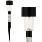 P&auml;ikesepatareiga LED aiavalgusti Elegance Black