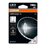 LED lamp C5W, 0.8W, 6000K, 12V, LEDriving SL seeria