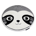 Laste vaip JOY Ring Panda karu, lastele - Struktuuriline, kahel tasemel fliis hall / koor