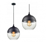 Rippuv laelamp Zenit, must