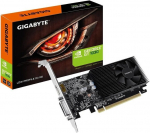 GIGABYTE | NVIDIA GeForce GT 1030 | 2 GB | GDDR4 | 64 bit | PCIE 3.0 16x | Memory 2100 MHz | GPU 1177 MHz | Single Slot Fansink | 1xDVI-D | 1xHDMI | GV-N1030D4-2GL