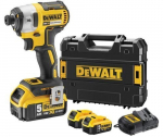 L&ouml;&ouml;kkruvikeeraja DeWalt DCF887P2; 18 V; 2x5,0 Ah aku