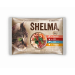 Shelma kassieined liha-kala 4x85g l&otilde;he, tursk, veis, kana kastmes