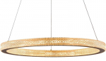 LED lamp G.LUX GM-300/LED 50W Ring gold + kaugjuhtimispult