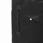 vidaXL armeestiilis riidest reisikott 85 l, must