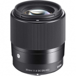 Sigma 30mm f/1.4 DC DN Contemporary lens for Sony