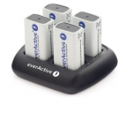 everActive automaatne 4 x 9V akulaadija