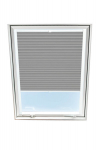Plisseeritud kardin katuseaknale Velux, 114x118 cm, Hall B-307000