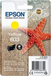 EPSON Tindikasset kollane 603 Tint