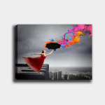 Pilt l&otilde;uendil V&auml;rviline vihm