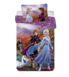 Beebi voodipesukomplekt Frozen 2 Wind Baby, 100 x 135 cm + padjap&uuml;&uuml;r 40 x 60 cm