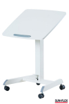 Reguleeritava k&otilde;rgusega laud SUN-FLEX&reg; EASYDESK PRO, valge