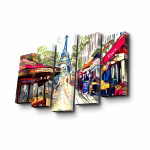 Viieosaline reproduktsioon Pariis