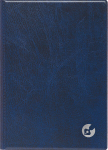 Boss N&auml;dal A5 vertikaal, plastkaaned (SININE), Boss Week A5 vertical, plastic covers (blue)