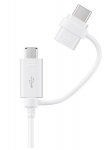 Samsung andmekabli kombinatsioon (Type-C ja Micro USB) EP-DG930DW