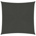 vidaXL p&auml;ikesepuri 160 g/m&sup2; antratsiithall 5 x 5 m HDPE