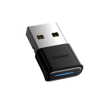 Adapter Baseus (BA04) Bluetooth 4.0 USB must Spetsifikatsioon  Kaubam&auml;rk: Baseus Mudel: BA04 &Uuml;henduse t&uuml;&uuml;p: USB Bluetoothi ​​standard: 5.0 Kiip: BR8651 Toetatud protokollid: A2DP, H2DP, HSP, AVRCP, HID jne