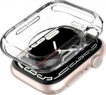 Apple Watch 4 / 5 / 6 / SE / SE 2 / 7 / 8 / 9 (44mm / 45mm) kestmiseks - Spigen Liquid Crystal (ACS04196) - &Uuml;ksikasjalik