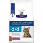Hill's Prescription Diet Feline d/d kassi kuivtoit pardi ja hernestega, 1.5 kg