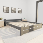 Voodi Nemunas, 80 x 200 cm, grafiitv&auml;rvides