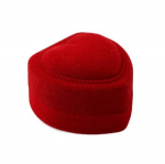 Kinkekarp ehetele Punane s&uuml;da, Sametine