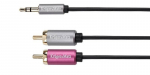 Kruger&Matz, 3,5 mm, 2 RCA, 3 m