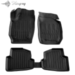 Matid 3D SKODA Fabia II 5J 2007-2014, 5 tk black /5020025