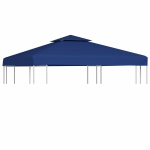 vidaXL varikatuse asenduskate 310 g / m&sup2;, tumesinine, 3 x 3 m