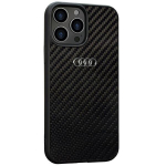 Audi Carbon Fiber iPhone 13 Pro Max 6.7" black hardcase AU-TPUPCIP13PM-R8|D2-BK