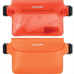 Veekindel kott - SPIGEN - AMP06021 - 2tk komplekt - IPX8 - P&auml;ikesekollane